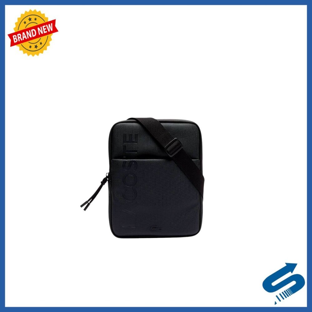 Men's Medium Shoulder Bag with Adjustable Strap and Multiple Pockets